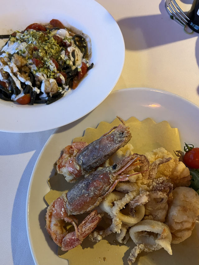 🇮🇹여러가지 해산물을 한 번에 맛 볼 수 있는 레스토랑