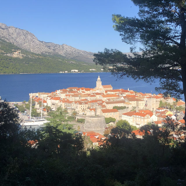 Playing it cool in Korčula!