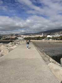 Madeira’s city beach 