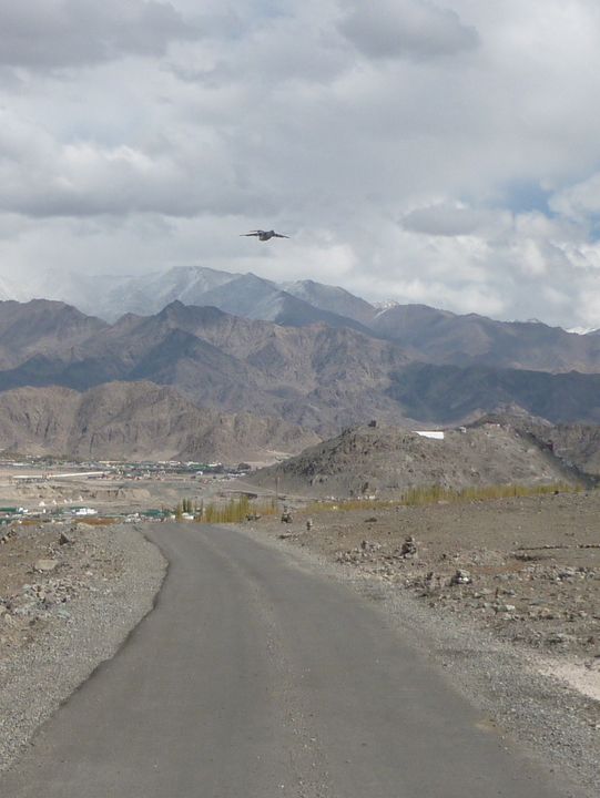 The Otherworldly Moon Landscape Near Leh