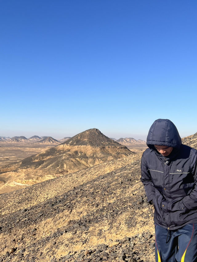My first time in an Egyptian Desert