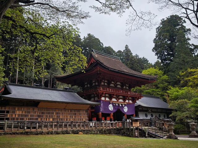 Ichinomiya in Kii Province, which is registered as a World Heritage Site