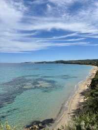 Peroulia beach 