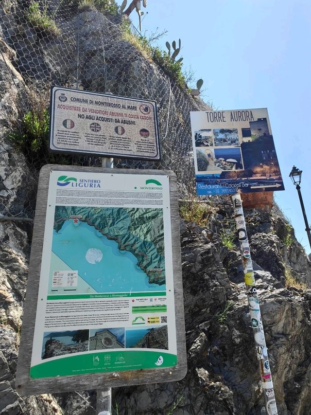 意大利五漁村～觀海巨人下的Monterosso 