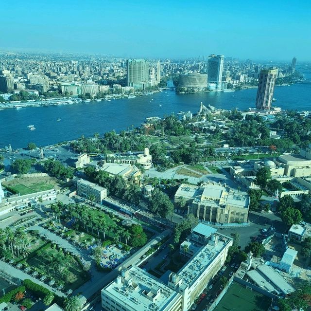 🗼✨ Dine Above the Clouds at Al Dawar – Cairo's Iconic 360° Revolving Restaurant! 🍽️🌍