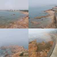 Qingdao, finally walking, relaxing on the beach