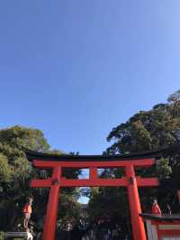 เมื่อความหนาวพาเราไปหาเสาแดง ฟุชิมิ อินาริ⛩️