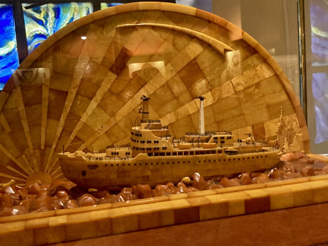 Amber Museum in Kaliningrad.