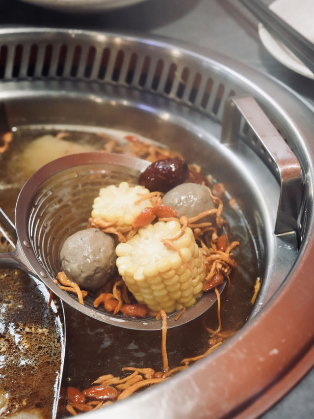 London | Tasty hotpot with raw dishes near UCL