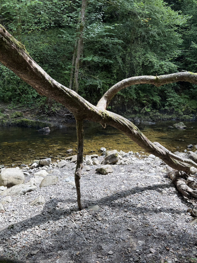 Waterfall Country In The Beautiful Brecon Beacons, A Natural Wonder Of Wales 