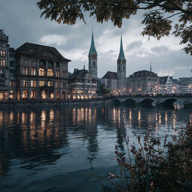 Zurich’s Old Town Charms & Iconic Landmarks 🌇🕍