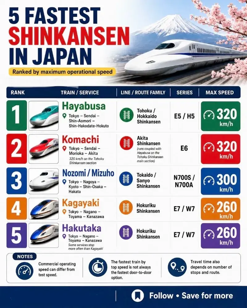 新幹線：日本極致速度體驗🚄💨