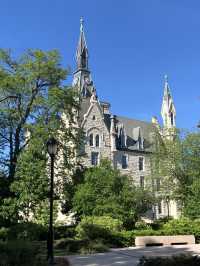 Northwestern University on the shores of Lake Michigan.