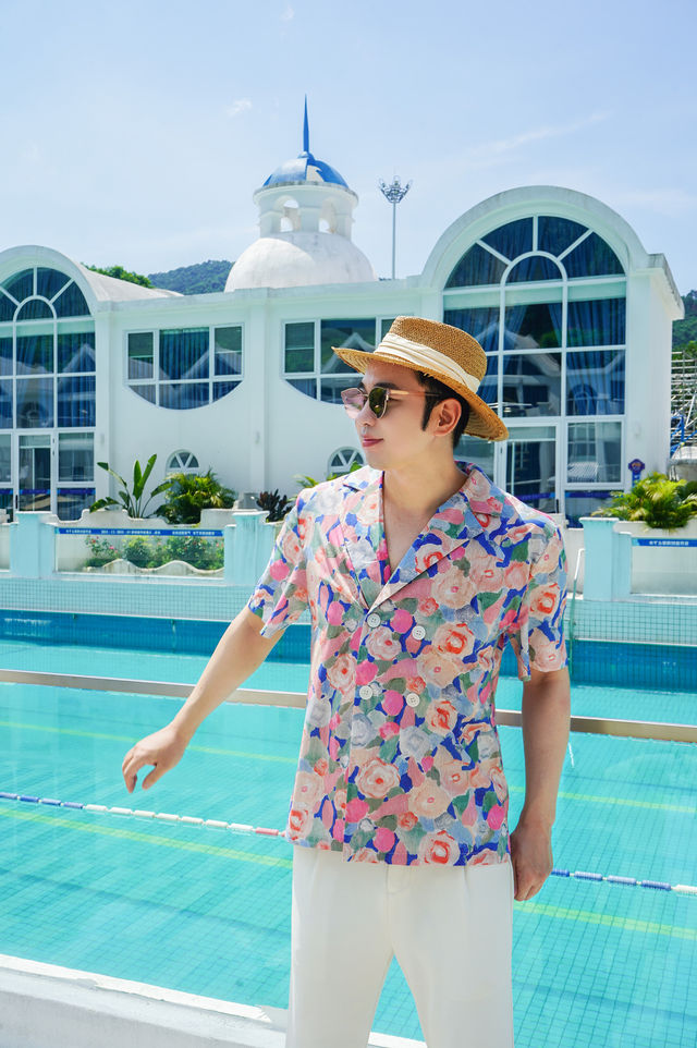 清遠夏日漂流｜迷失在聖托里尼般的愛情海別墅中