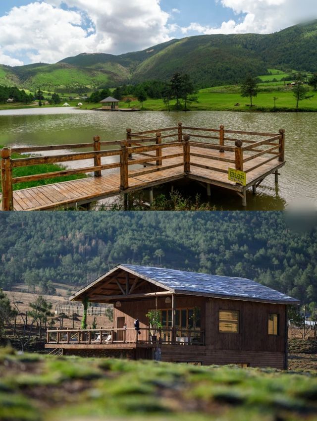 玉龍雪山住一晚可以玩轉整個牧場的民宿