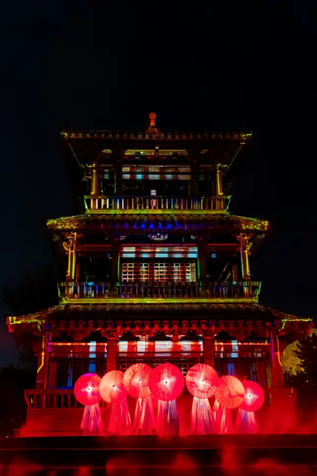 Take a trip to Tangshan during the double festival, don't miss the night view of Nanhu