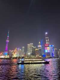 上海外灘的夜景太美了！