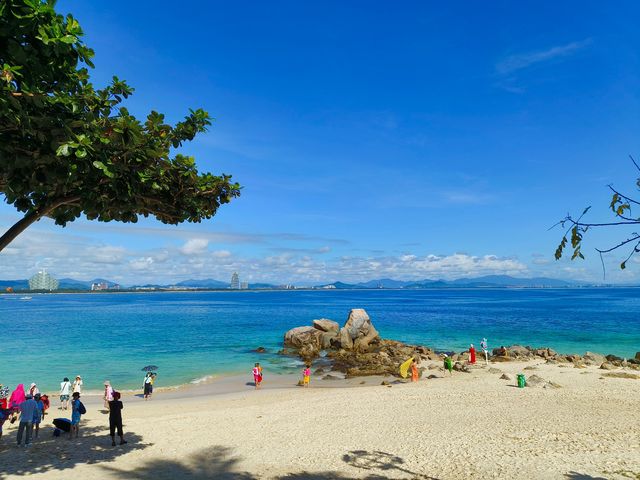 美麗海南三亞蜈支洲島旅遊區