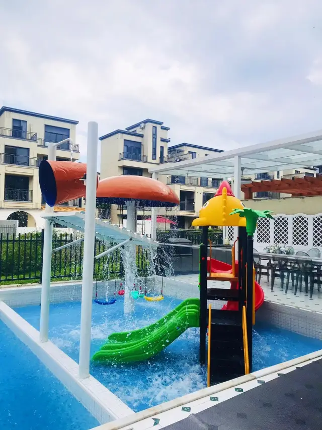 The must-stay parent-child villa when you come to Foshan is absolutely amazing