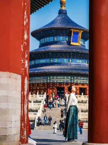 如何在天壇拍攝到人生照片