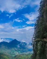 原以為黃山很美了，直到我到了明月山