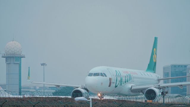 廈門高崎機場外｜追逐飛機的掠影瞬間