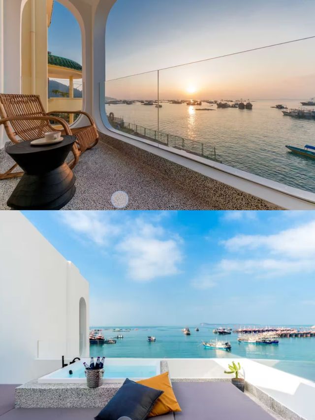 深圳海景民宿放鬆記！空調房內欣賞海景，超爽快~