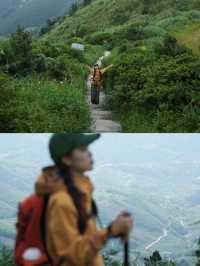 早秋第一次徒步爬大芹山啦。