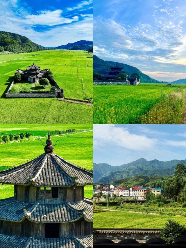 稻田中央的古建築，遺世獨立240年。