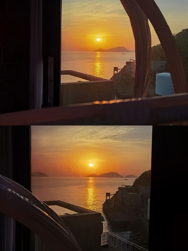 晨曦海景，悠然入夢的海邊桃源。