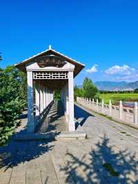 正定滹沱河，如畫之境。
