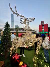 🇭🇰快閃香港耶誕🎄主題打卡03｜氛圍感爆棚·西九龍濱海耶誕小鎮