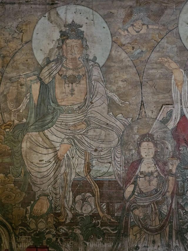 運城青龍寺|消失的儴佉王剃度圖