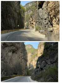 白陉古道蜿蜒曲折之形山道讓人難忘