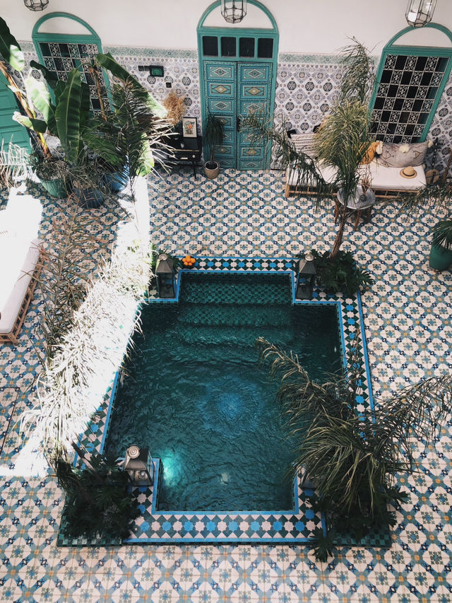 馬拉喀什住宿推薦 Riad BE Marrakech 讓人一秒愛上