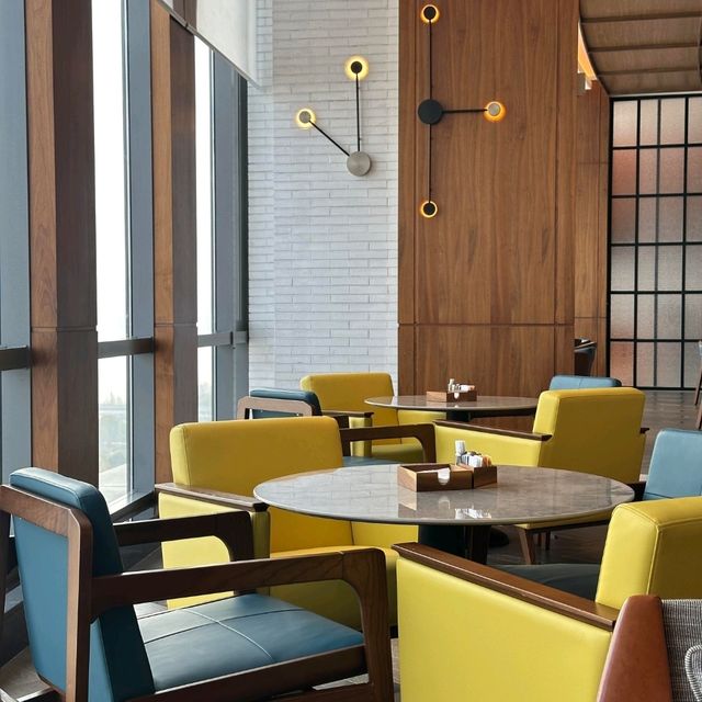 住酒店學設計×新加坡喜來登🏨 行政酒廊的藝術感✨  