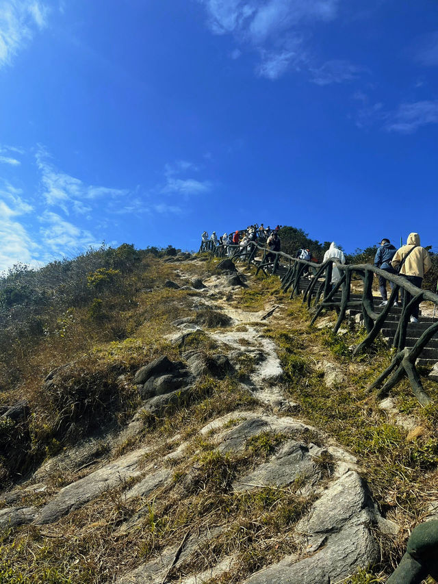 挑戰深圳梧桐山去爬山看這篇就夠了