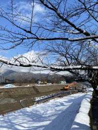 大雪紛飛金華山