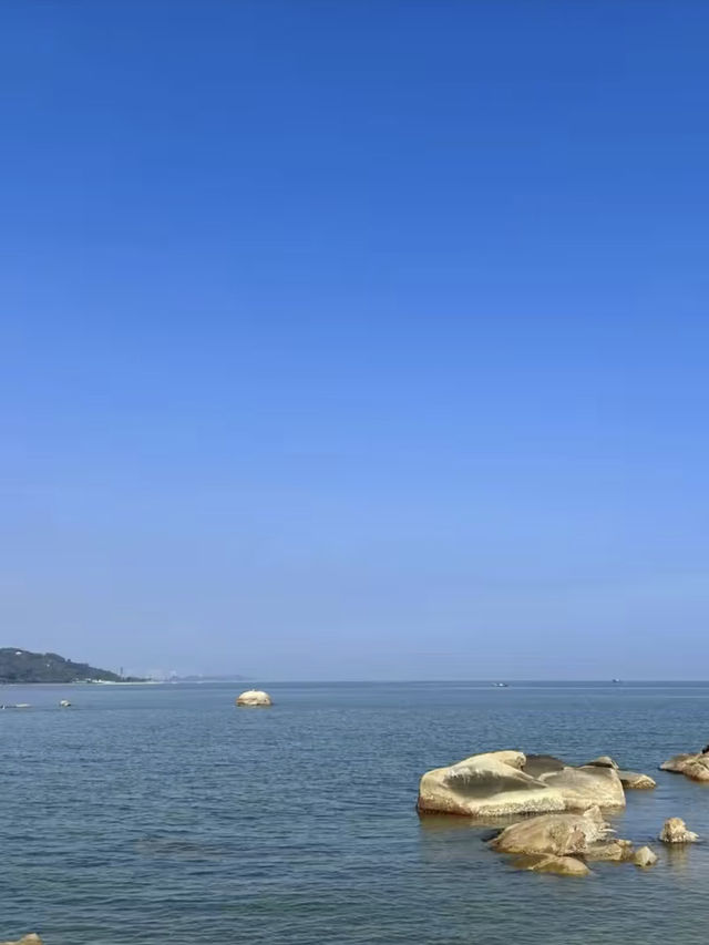 濤聲伴影，漫步珠海情侶路