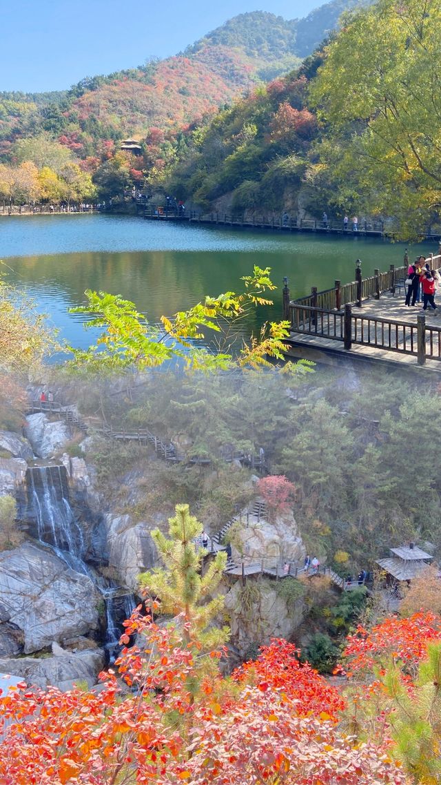 濟南九如山實況｜掉進油畫裡的秋天