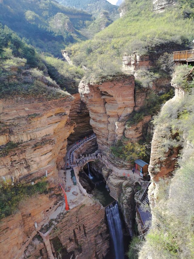【山西長治黎城縣】黃崖洞風景區自駕遊攻略。