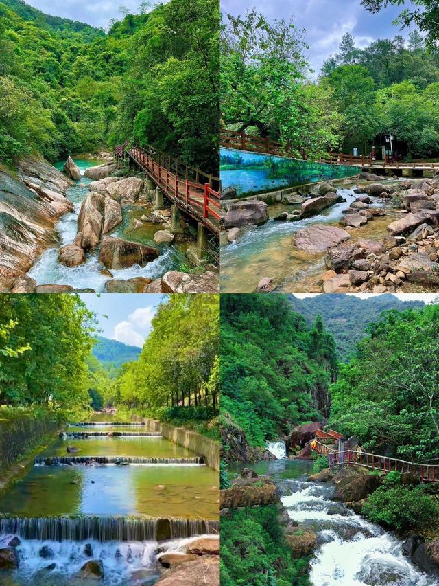 炎炎夏日玩水避暑，廣州小九寨溝就GO  炎炎夏日、又悶又熱 除了冷氣房，還能往哪逃啊？ 不妨約上三