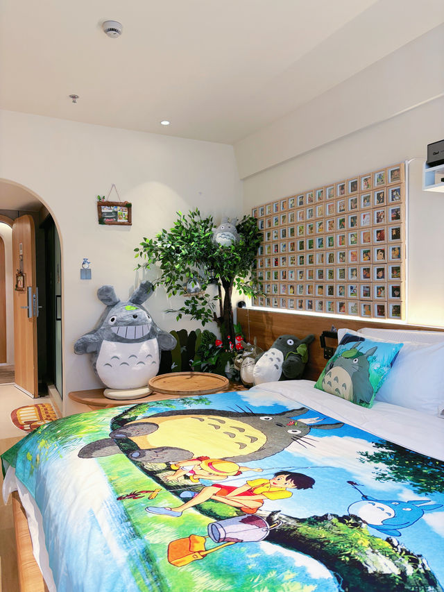 住進龍貓嘅樹洞｜南京治癒系主題房體驗