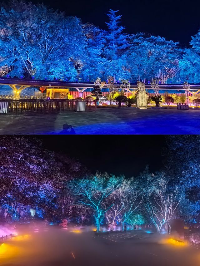 邊個話瀑布得日頭先壯觀？夜遊黃果樹大瀑布～