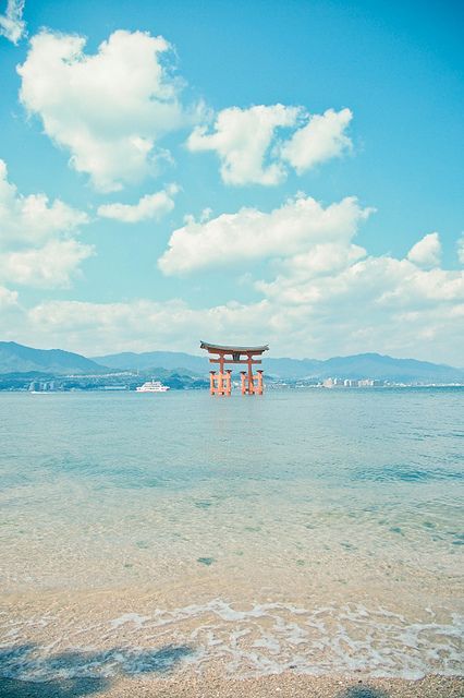宮島神域·潮湧大鳥居