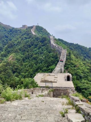 Autumn Scenery of the Great Wall—Baiyangyu Great Wall Tourist Area in Qian'an