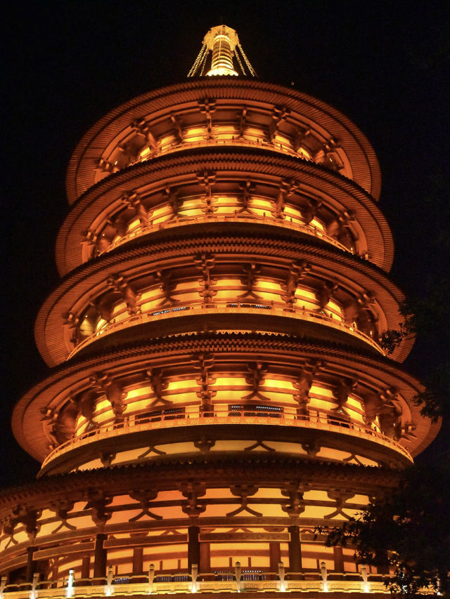 以為西安的夜景夠美了直到我來到了洛陽