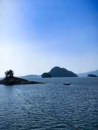 秋天來千島湖別有風味，水天一色美如畫！