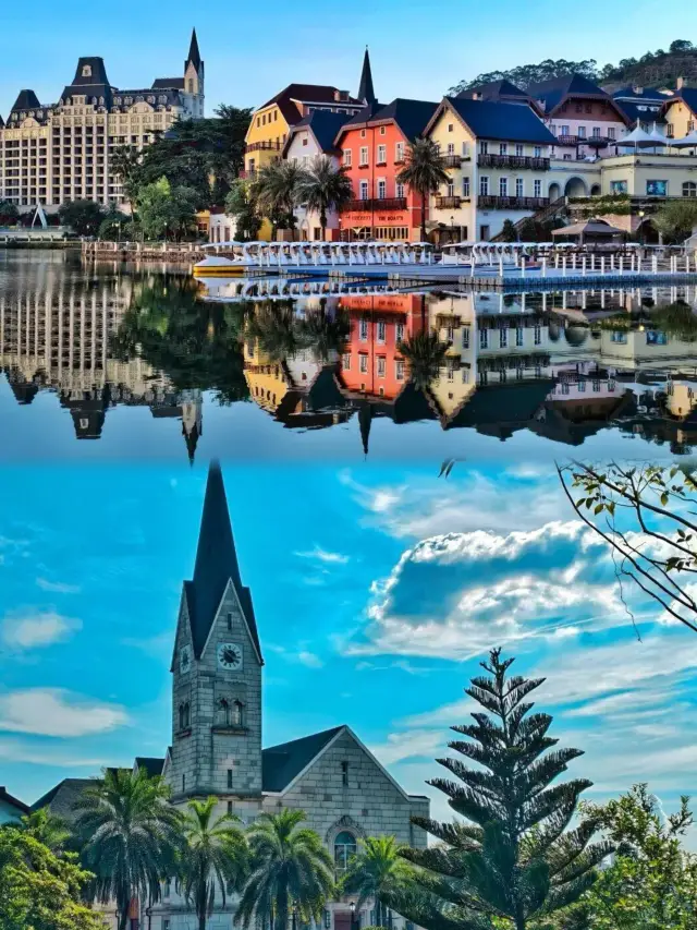 Pretend you're abroad! Huizhou's super fairy-tale Austrian town guide—every snap is a masterpiece