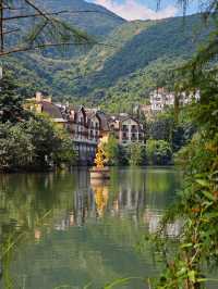 深圳茶溪谷森林小火車|雲海廣場這才是真松弛感